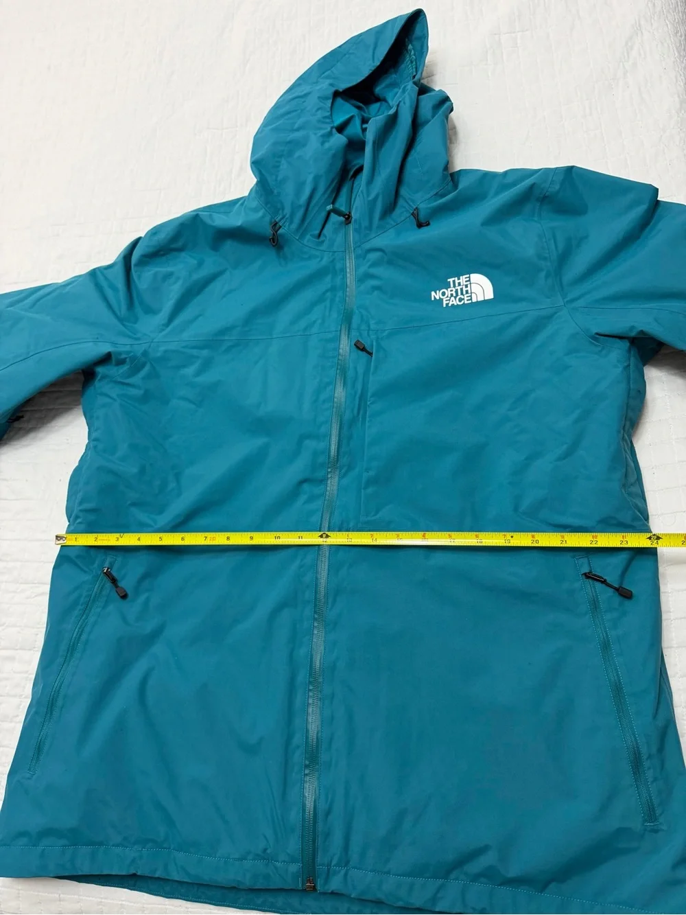 The North Face ThermoBall Eco Hooded Jacket Mens XL Blue Waterproof